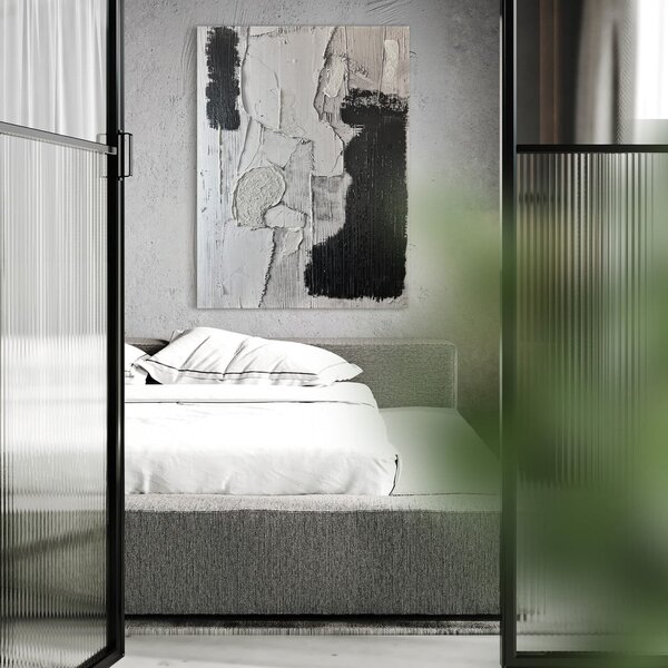 Obraz s ručně malovanými prvky na plátně 70x100 cm Touch – Styler