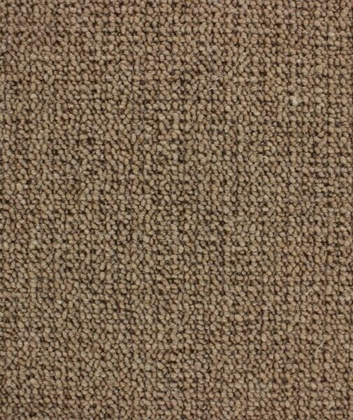 Edel vlněný koberec Lawrence 132 šíře 4m Corn sv. hnědý