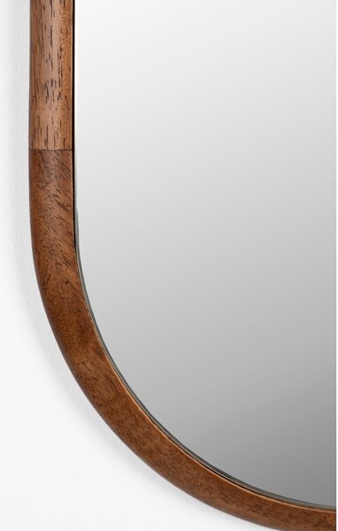 Nástěnné zrcadlo s dřevěným rámem 26x120 cm Nyko – White Label