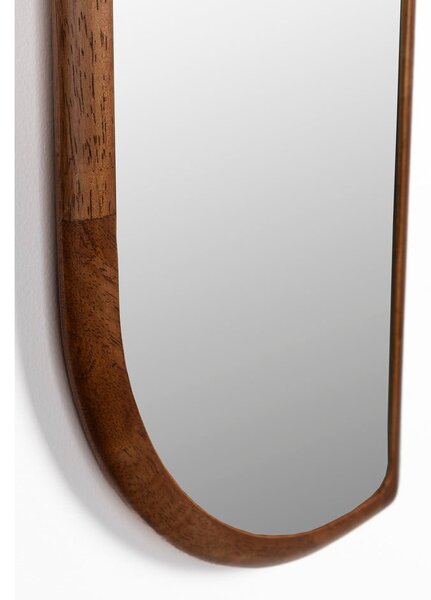 Nástěnné zrcadlo s dřevěným rámem 26x120 cm Nyko – White Label