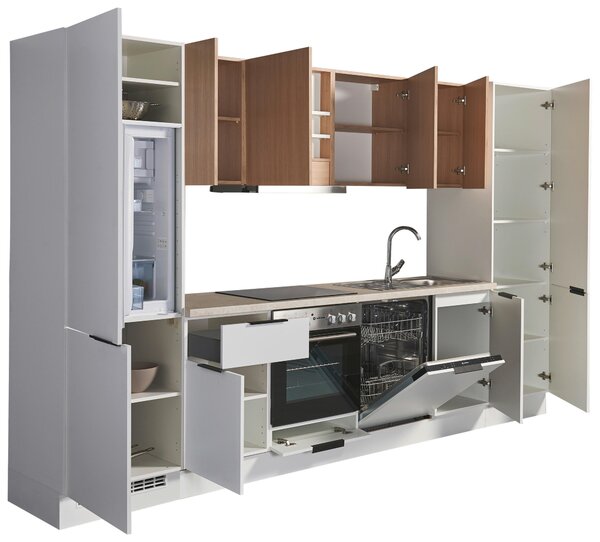 KUCHYŇSKÝ BLOK BEZ SPOTŘEBIČŮ 340 cm MID.YOU - Online Only kuchyňské linky, Online Only