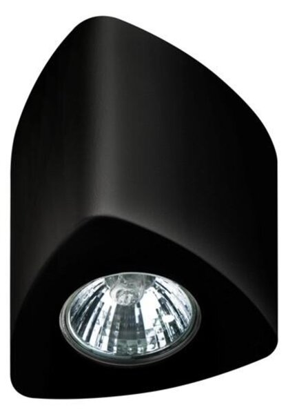 Stropní bodové přisazené svítidlo AZzardo Dario black AZ1111 GU10 1x50W IP20 9cm hranaté černé
