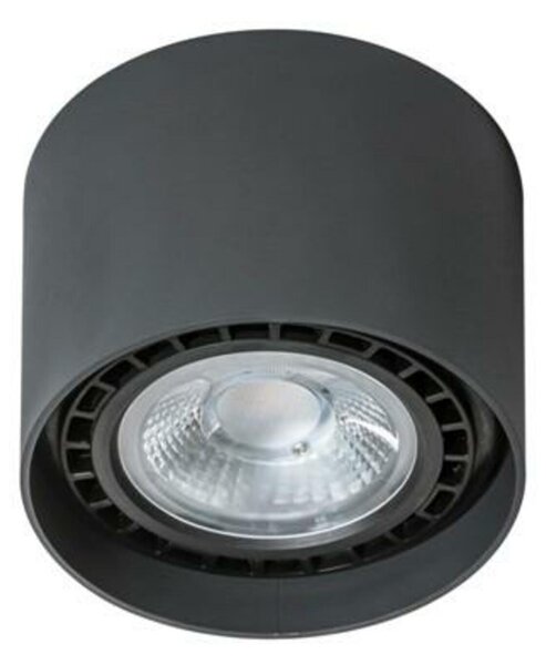 Stropní přisazené bodové svítidlo AZzardo Eco Alix black AZ1837 GU10+ADAP111/ES111 1x40W/1x50W IP20 12cm 230V černé