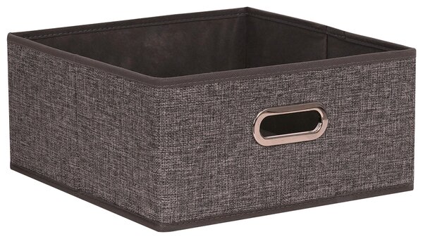 KOŠ DO REGÁLU, hnědá Homeware - Úložné košíky