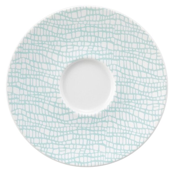 PODŠÁLEK NA ESPRESSO Life Fashion green chic 13,5 cm Seltmann Weiden - Šálky & podšálky
