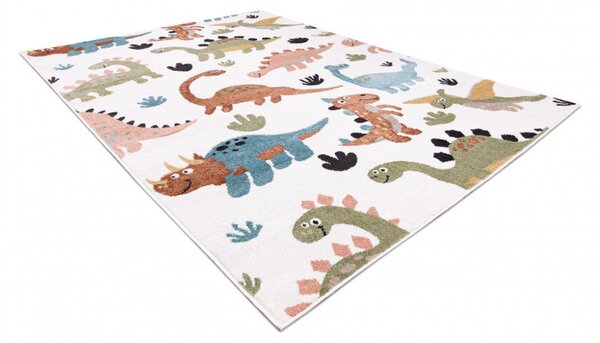 Dětský kusový koberec Fun Dino cream 120x170 cm