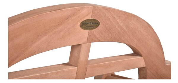 Dřevěná zahradní lavice v přírodní barvě Picadilli – Garden Pleasure