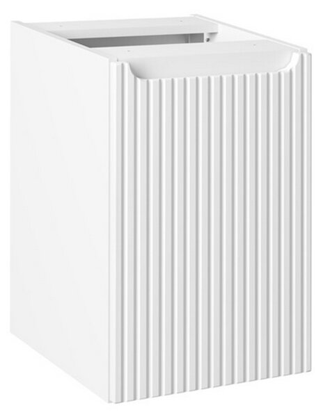Skříňka NOVA WHITE 40 cm s košem na prádlo