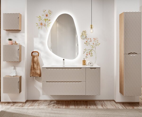 Koupelnová skřínka pod desku OCEAN BEIGE 30 cm