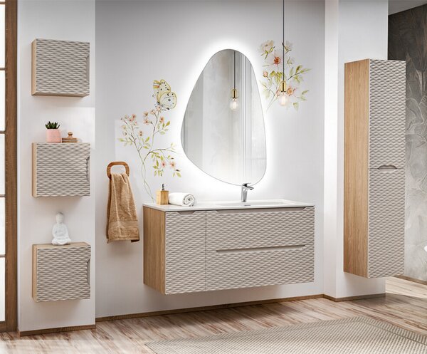 Koupelnová skřínka pod desku OCEAN BEIGE 30 cm