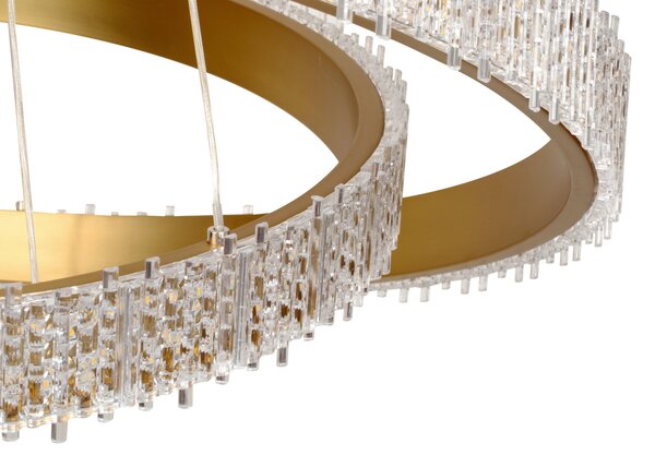 ZÁVĚSNÉ LED SVÍTIDLO, 80/150 cm Glandor - Závěsná světla