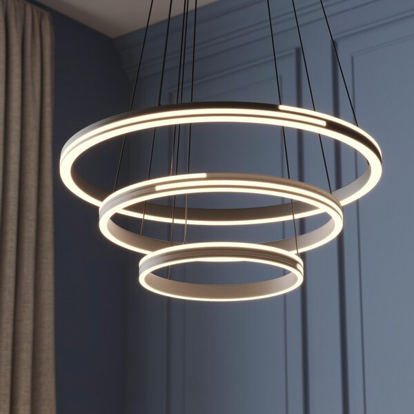 ZÁVĚSNÉ LED SVÍTIDLO, 80/150 cm Dieter Knoll - Závěsná světla