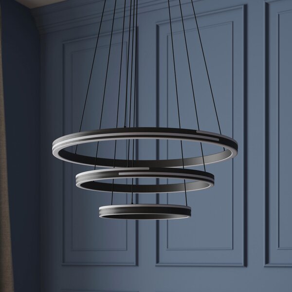 ZÁVĚSNÉ LED SVÍTIDLO, 80/150 cm Dieter Knoll - Závěsná světla