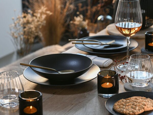 KOMBINOVANÁ SOUPRAVA, 20dílné, kamenina Creatable - Online Only nádobí, Online Only