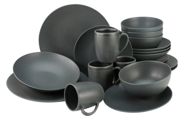KOMBINOVANÁ SOUPRAVA, 20dílné, kamenina Creatable - Online Only nádobí, Online Only