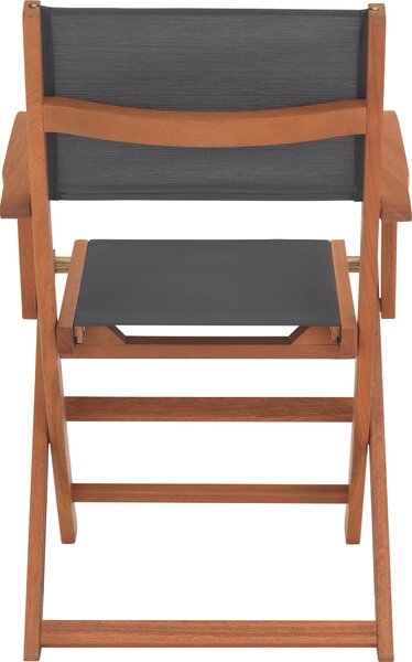 ZAHRADNÍ SKLÁDACÍ KŘESLO, dřevo, textil Ambia Garden - Zahradní židle skládací