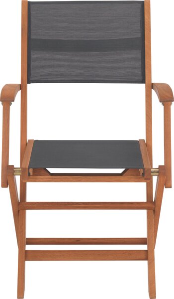 ZAHRADNÍ SKLÁDACÍ KŘESLO, dřevo, textil Ambia Garden - Zahradní židle skládací