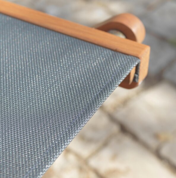ZAHRADNÍ SKLÁDACÍ KŘESLO, dřevo, textil Ambia Garden - Zahradní židle skládací