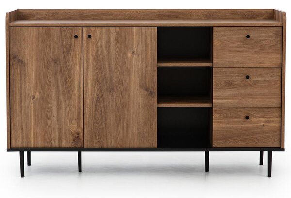 VASINA | komoda K2D3SZ | VS-01 | 150 cm | dub brandy castello
