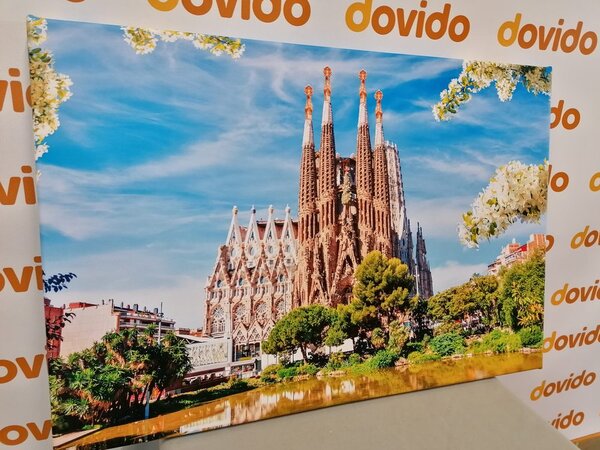 Obraz katedrála v Barceloně