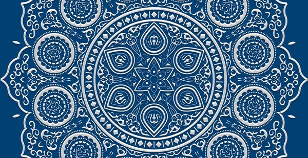 Obraz jemná etnická Mandala