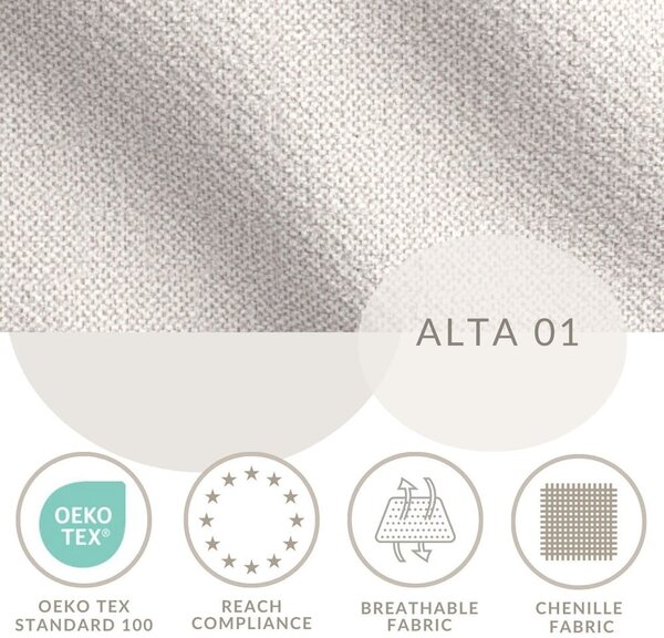 Krémová boxspring postel s úložným prostorem 180x200 cm Monpelli – Maison de Rêve