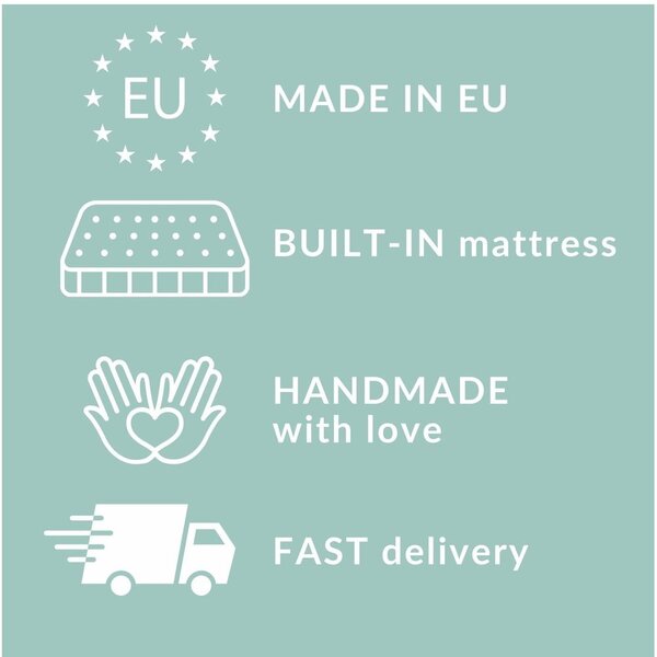 Béžová boxspring postel s úložným prostorem 180x200 cm Voyage – Maison de Rêve