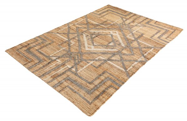 Koberec AZTEC 230x160 CM béžovo-šedý Textil | Koberce | Kusové koberce | Obdelníkové
