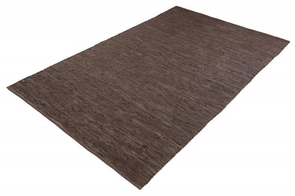 Koberec PURE 230x160 CM tmavě hnědý Textil | Kusové koberce | Obdelníkové