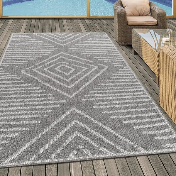 Šedý venkovní koberec 160x230 cm Aruba – Ayyildiz Carpets