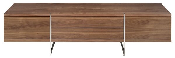 Ořechový TV stolek Angel Cerdá No. 3045, 180 x 56 cm