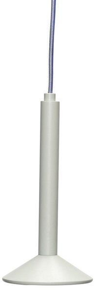 Světle zelené kovové závěsné světlo Hübsch Chromatic 12 cm