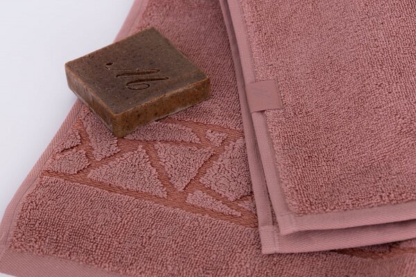 Ručník Sophia Rose Pink Starorůžová tmavá 100% bavlna 30/50