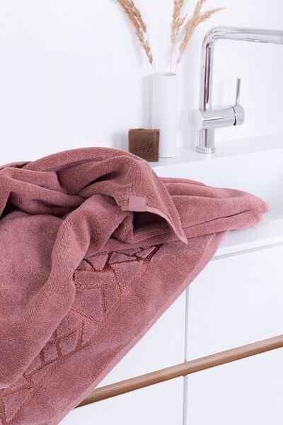 Ručník Sophia Rose Pink Starorůžová tmavá 100% bavlna 30/50
