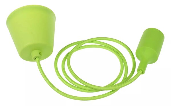 Stylová patice E27 se závěsem Barevná varianta patice Zelená - T-LED - LED lustry a svítidla