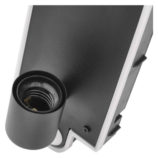 EMOS LED zahradní nástěnné svítidlo s čidlem soumraku MALVA, 13 × 12 × 28 cm, 1 × E27, 15 W 1554000011