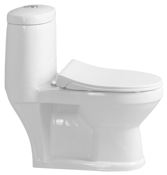 Aqualine Sapho, PETIT WC kombi dětské, zadní/spodní odpad, bílá
