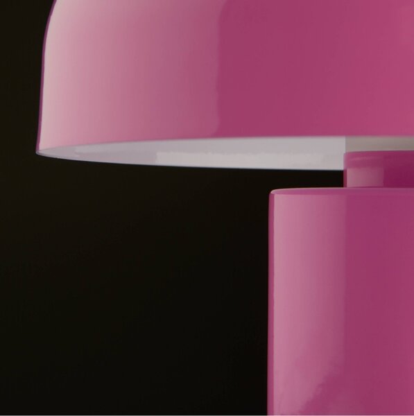 Jotex Růžová kovová nabíjecí stolní LED lampa RAGGE