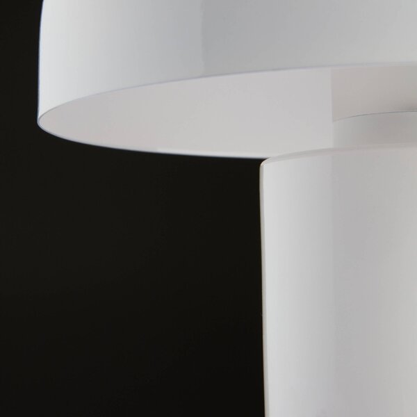 Jotex Bílá kovová nabíjecí stolní LED lampa RAGGE