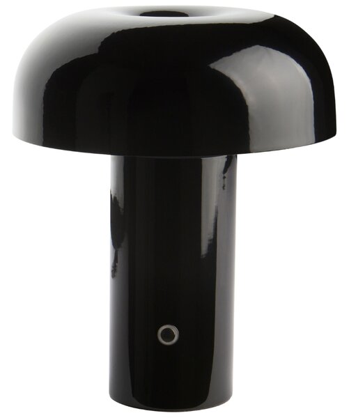 Jotex Černá kovová nabíjecí stolní LED lampa RAGGE