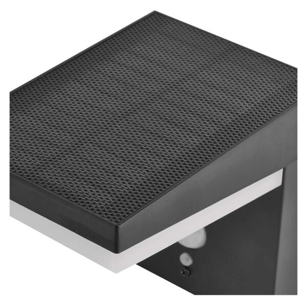 EMOS LED zahradní solární nástěnné svítidlo s čidlem soumraku, VEREA, 10,7 × 15,4 × 13 cm 1554204000
