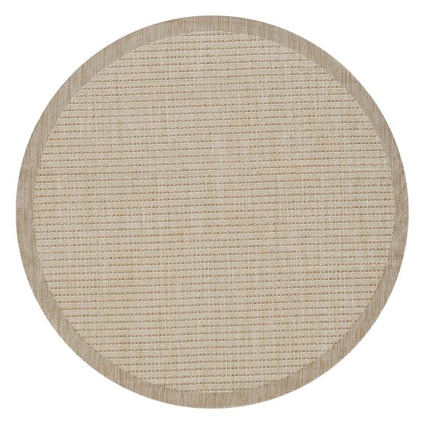 Béžový kulatý venkovní koberec ø 160 cm Giza – Ayyildiz Carpets