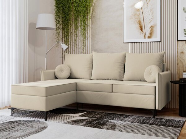 Rohová sedací souprava s funkcí spaní Camtalo L, Strana: pravá, Potahy: Manila 02 5903211234309