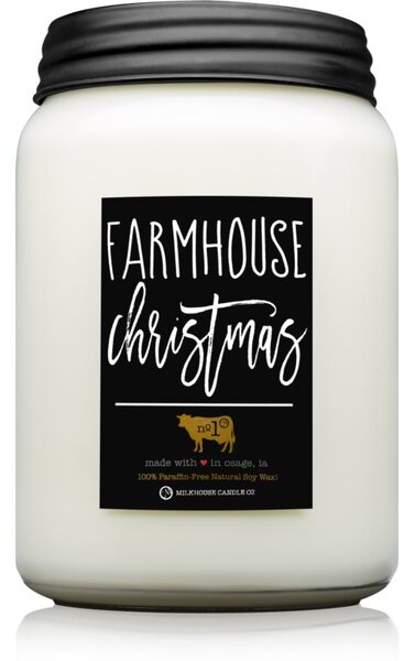 Milkhouse Candle Co. Farmhouse Christmas vonná svíčka Mason Jar 737 g