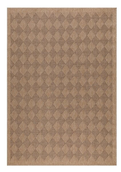Vnitřní a venkovní koberec v tmavě přírodní barvě 120x170 cm Dhaka – Ayyildiz Carpets