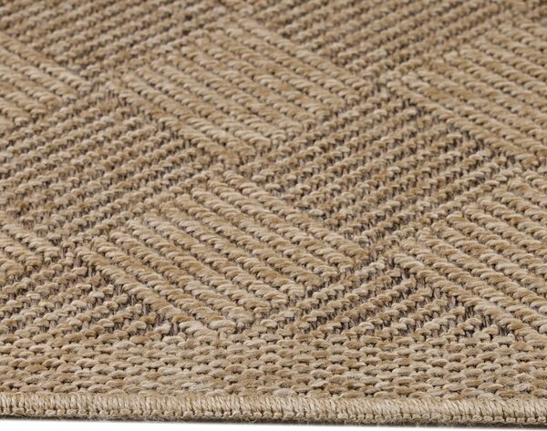 Vnitřní a venkovní koberec v tmavě přírodní barvě 120x170 cm Dhaka – Ayyildiz Carpets