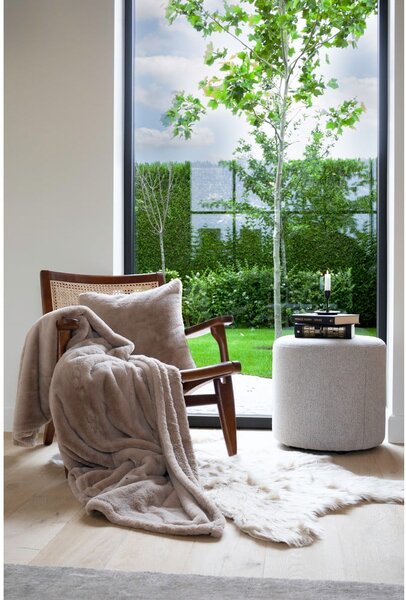 Hnědá deka z umělé kožešiny 150x200 cm Ruby – Tiseco Home Studio