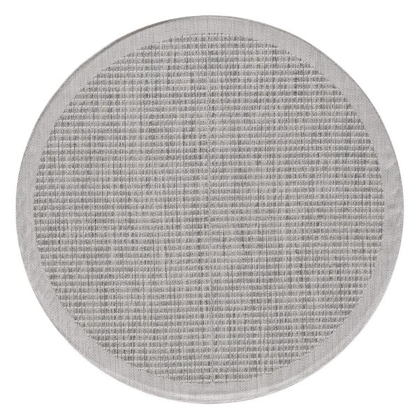 Šedý kulatý venkovní koberec ø 120 cm Giza – Ayyildiz Carpets