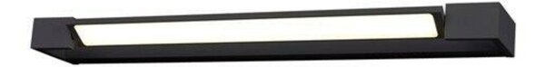 LED Koupelnové nástěnné svítidlo AZzardo Dali 120 3000K black AZ2898 36W 4320lm 3000K IP44 120cm černé