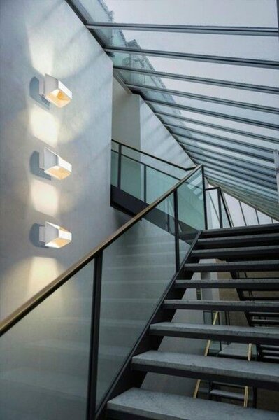 LED Nástěnné svítidlo AZzardo Cono white AZ0752 9W 720lm 3000K IP20 17,5cm bílé
